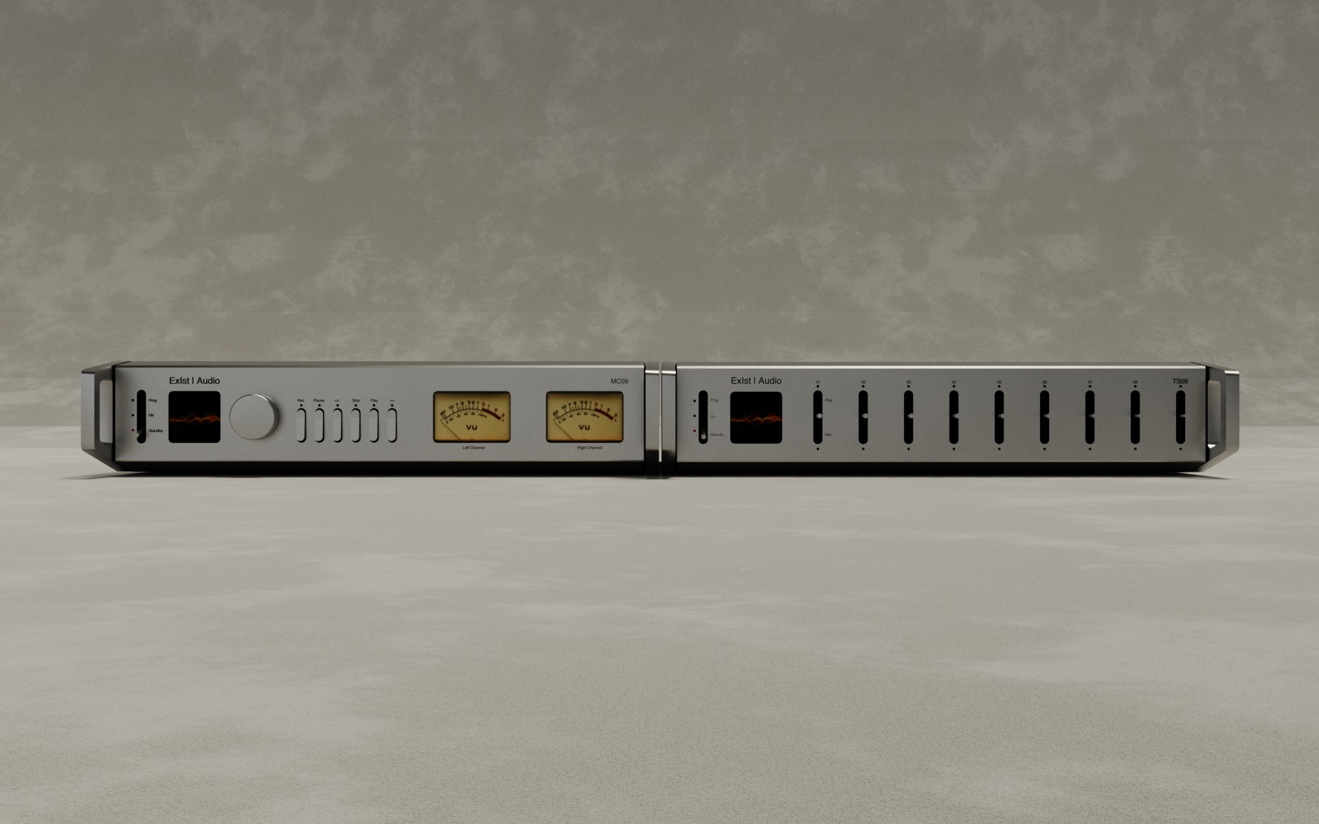 MC09 and TS09 Rack Side by Side